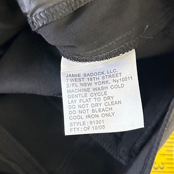 Jamie Sadock Golf Crop Pants Womens Size 2 Black 28x22 Tapered Leg 91301 NWT - Picture 12 of 16